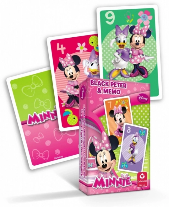Fekete Péter Minnie Mouse játék