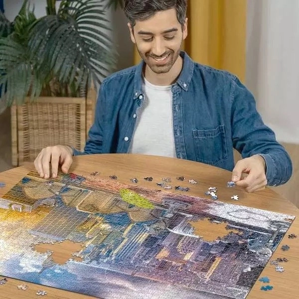 Ravensburger puzzle - New York nyáron és télen