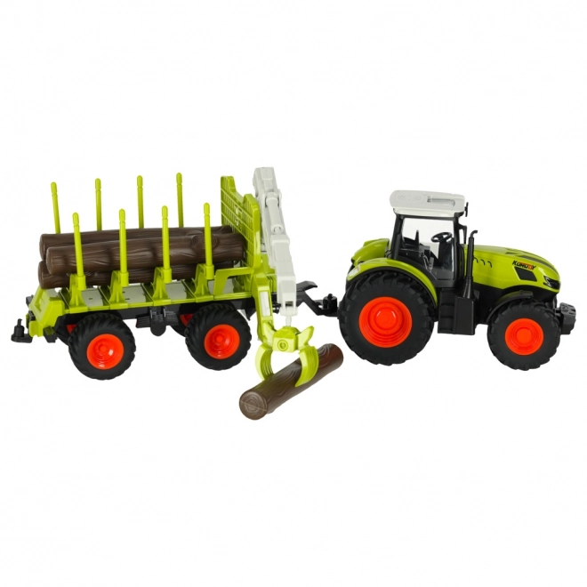 RC traktor székkel