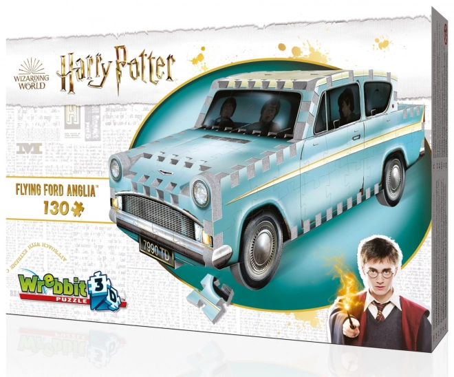 Harry Potter Ford Anglia 3D puzzle - 130 darab