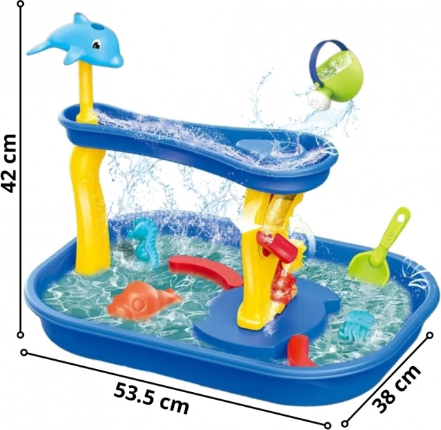 Woopie Vizes Asztal Delfin 11 db