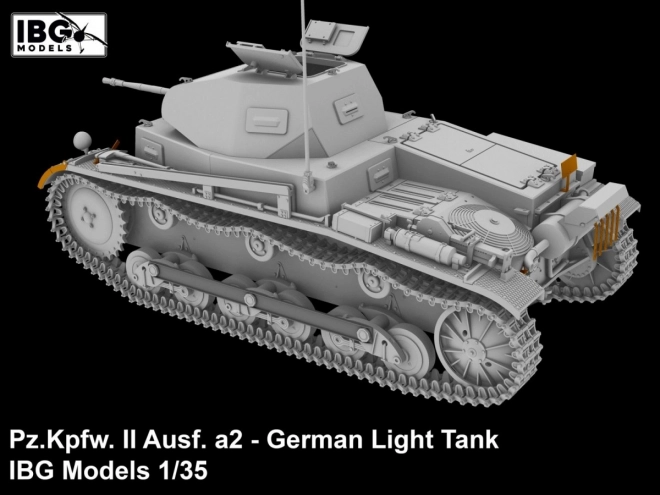 Német könnyű tank modell 1:35