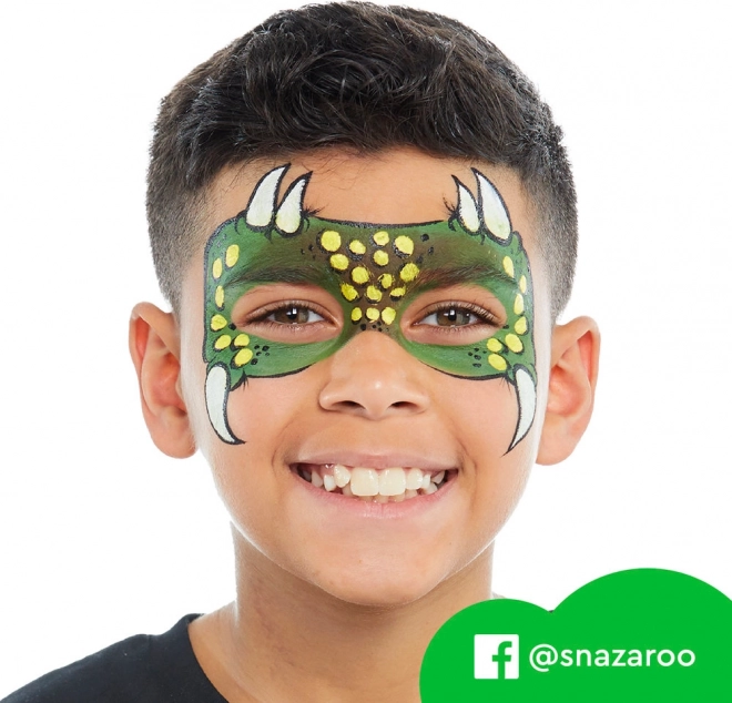 Snazaroo arc- és testfesték készlet - sárkányok és dinoszauruszok
