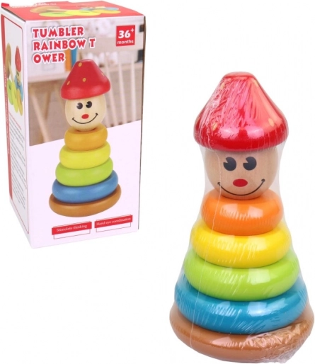 Fa torony gyerekeknek 17 cm
