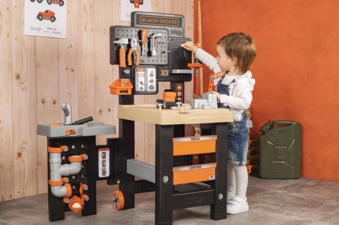 Smoby Black & Decker nagy műhely kicsi barkácsolóknak