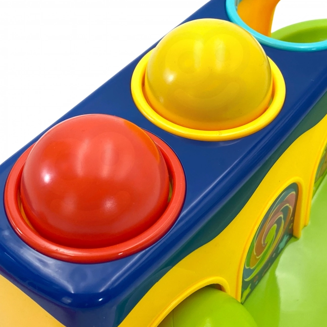 Woopie színes kalapálós játék Montessori módszerrel