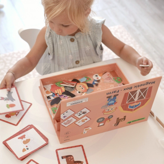 Tooky Toy Mágneses Puzzle Farm