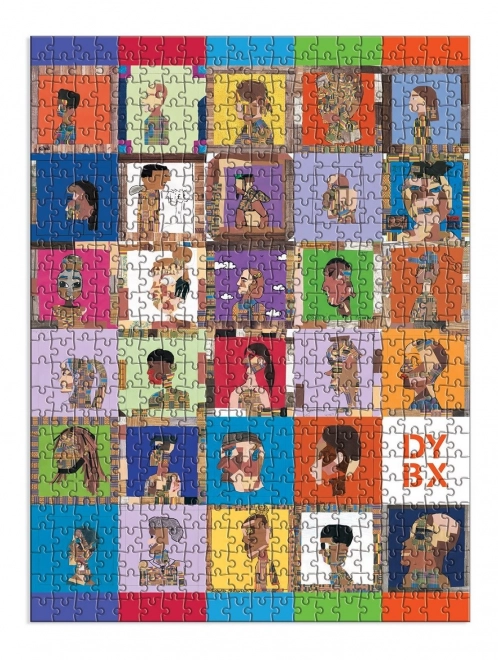 Galison kétszeres Derrick Adams x Dreamyard 500 darabos puzzle