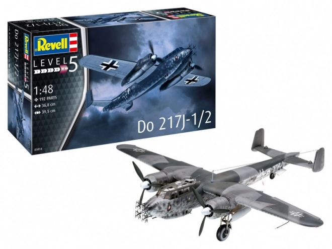 Revell modell repülőgép Dornier DO 217J éjszakai vadászgép