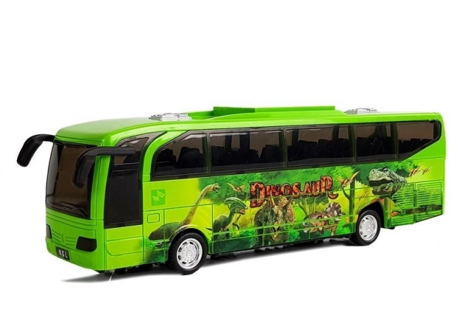 Jurassic Park dinoszaurusz busz hanggal és fénnyel