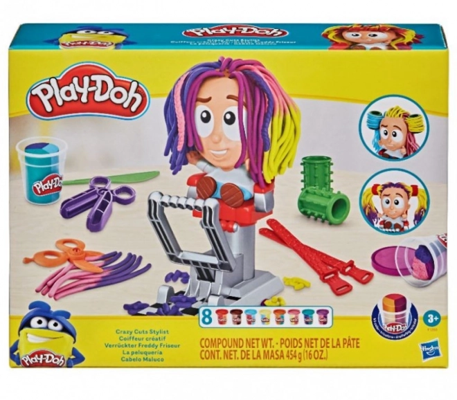 Play-doh őrült fodrász készlet