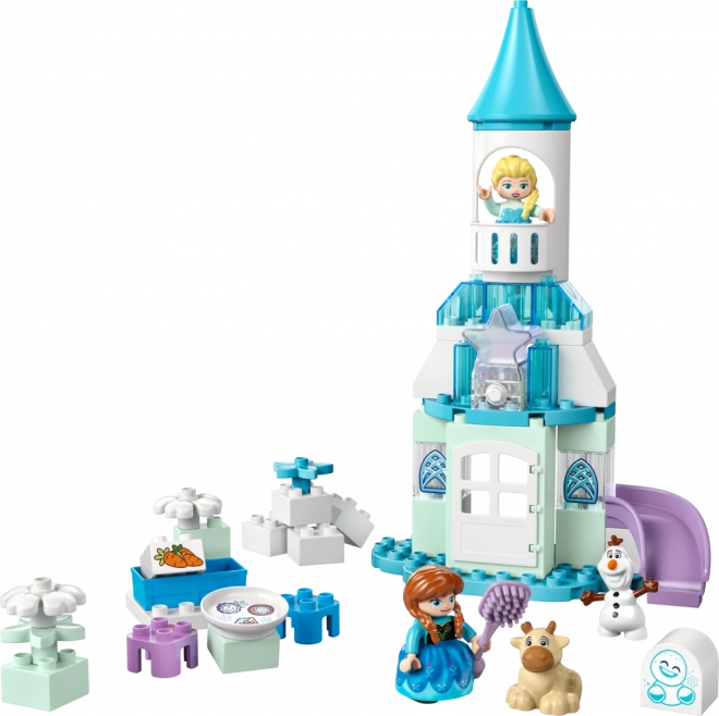 LEGO Duplo Disney Jégvarázs Anna, Elsa és a kastély ünnepe
