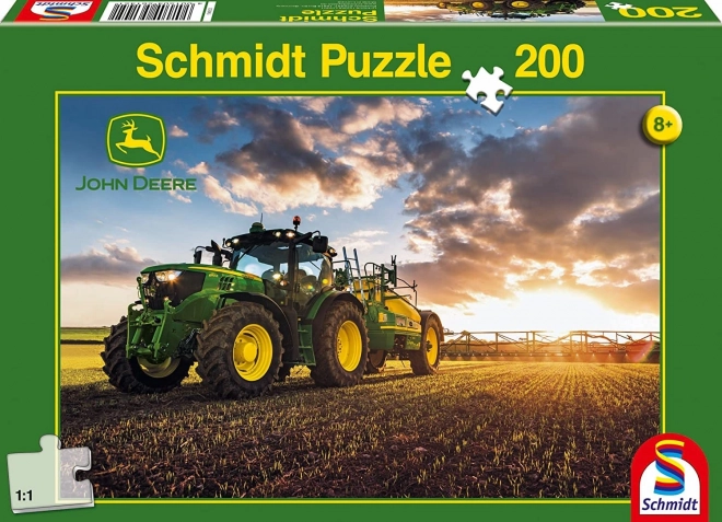 Traktor puzzle John Deere 6150R - 200 darabos