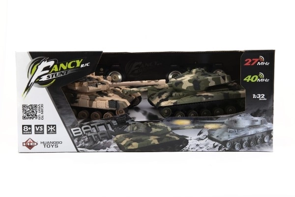 Tank RC készlet két tankkal és tartozékokkal