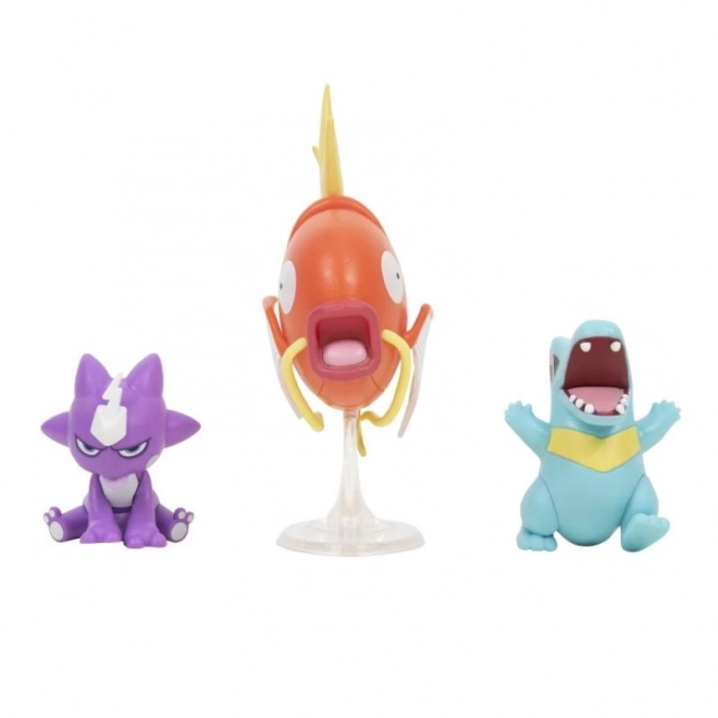 Pokémon gyűjtői figurák - 3 darabos készlet