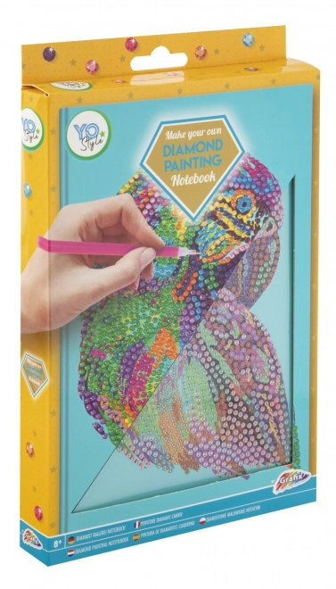 Mandala A5 méretű gyémánt festés blokk