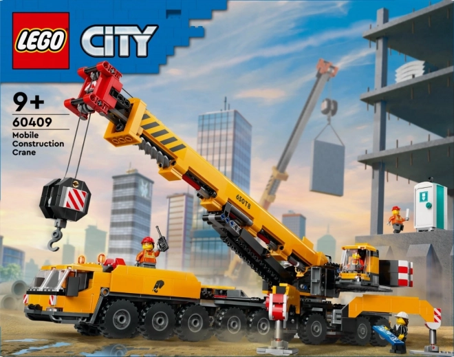 Lego City sárga mozgatható daru