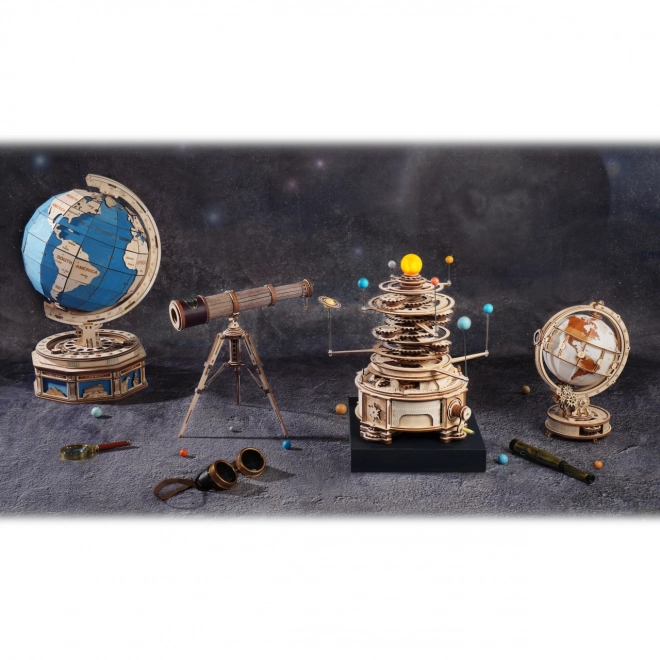 Rokr 3D fa puzzle Naprendszer - Orrery