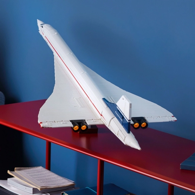 Lego ikonikus Concorde modell