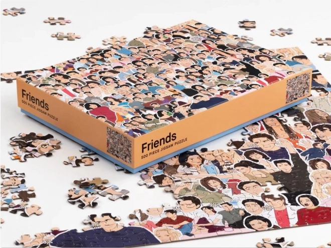 Puzzlekirakó SMITH STREET Jóbarátok 500 darabos