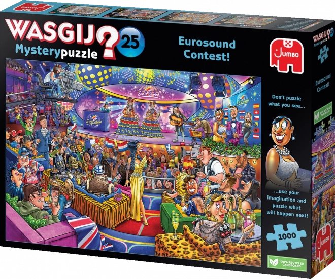 Wasgij Eurowíziós Puzzle 1000 Darab