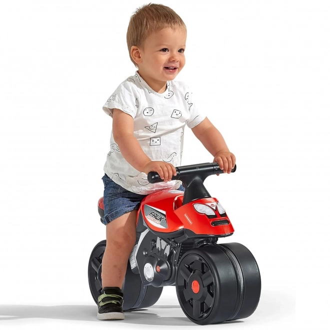 Falk piros versenymotor széles kerekekkel 2 éves kortól
