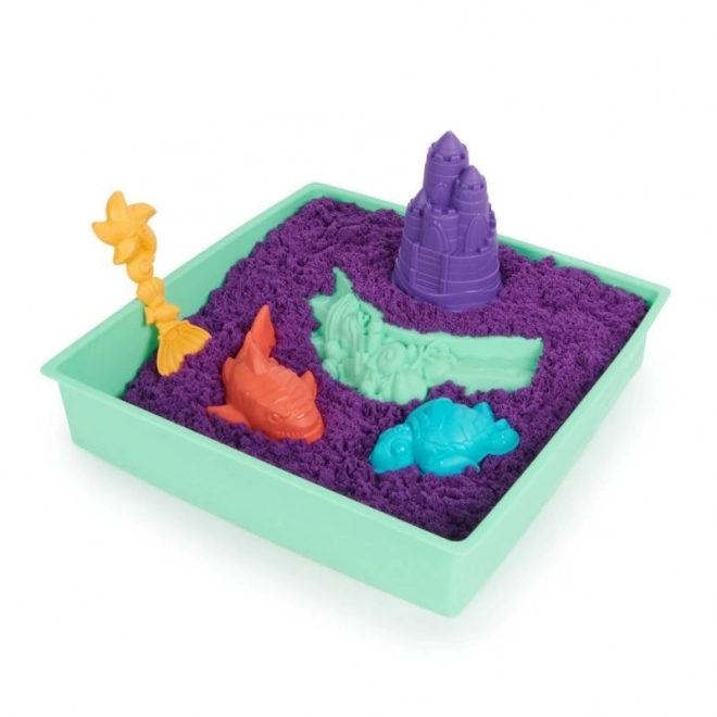 Kinetic Sand homokozó készlet lila