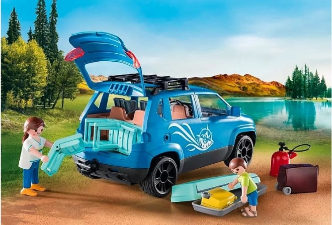 Playmobil családi kaland lakókocsis kirándulókészlet