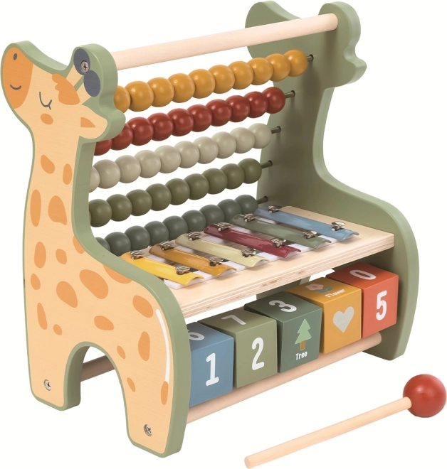 Multifunkciós zsiráfos számoló xylofonnal 2Kids Toys