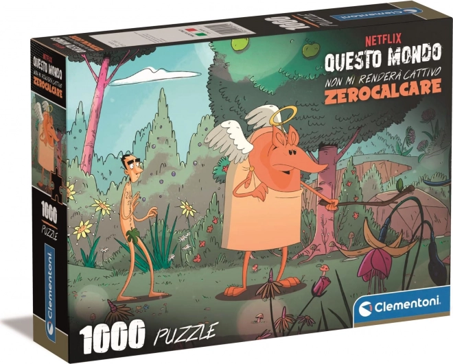 Clementoni puzzle - Ez a világ nem fog elkapni (Zerocalcare II) 1000 darabos