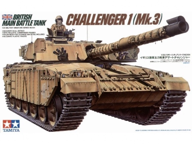 brit challenger 1 mk3 tank modell