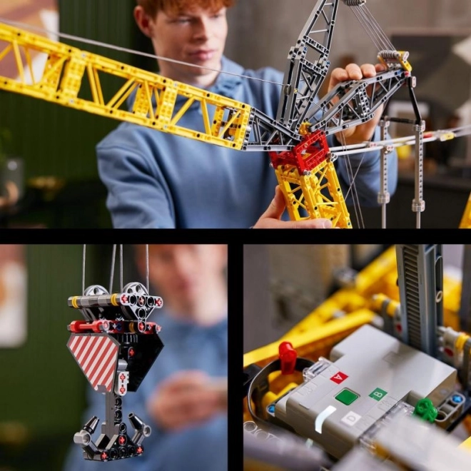 Liebherr LR 13000 lánctalpas daru Lego Technic készlet felnőtteknek