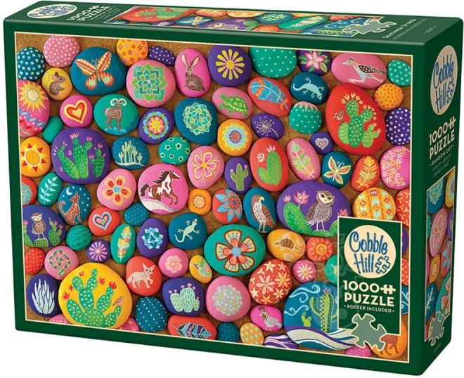 Színes kövek - COBBLE HILL 1000 darabos puzzle