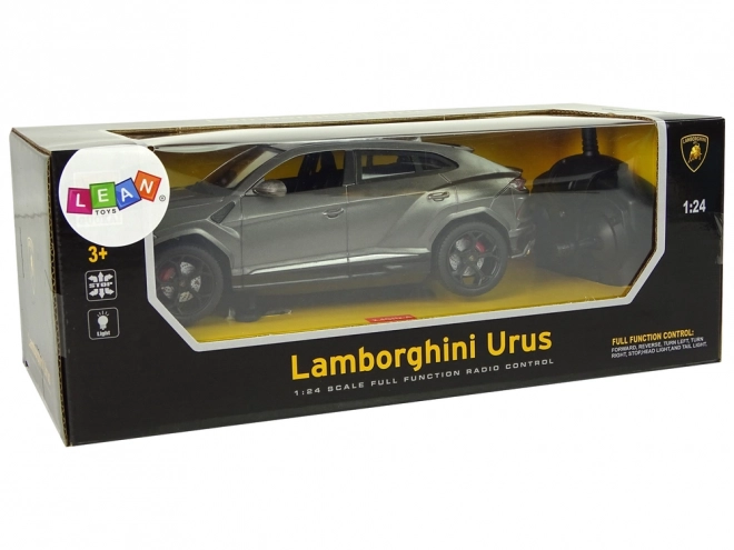 Távirányítós Lamborghini Urus fekete 1:24