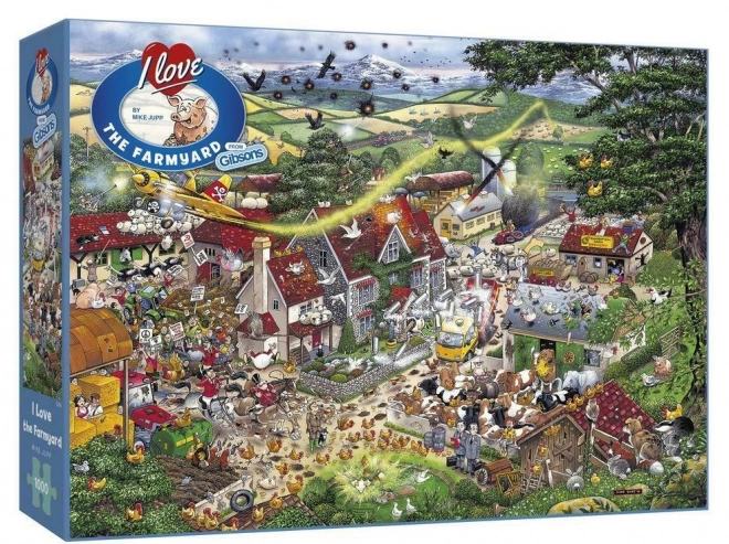 Szeretem a farm életet 1000 darabos puzzle