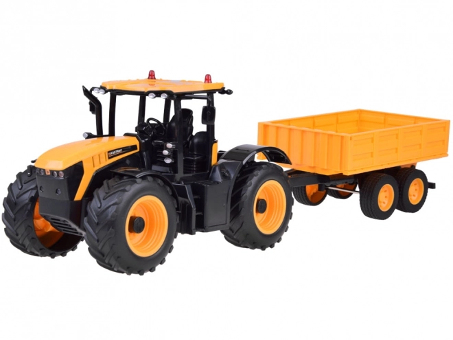 Jcb traktor távirányítós billenős pótkocsival