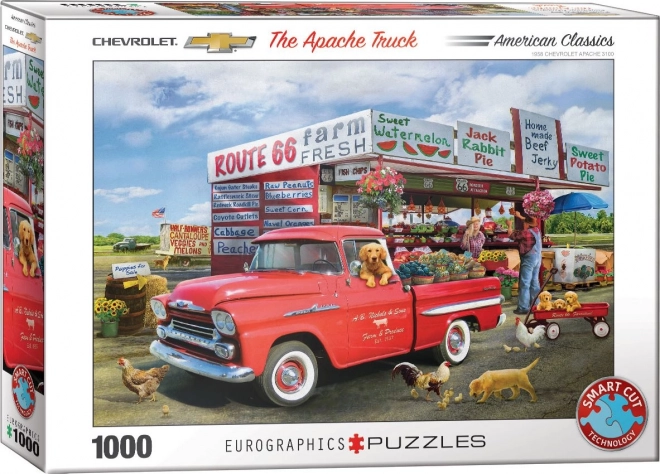 Chevrolet Apache puzzle - 1000 darabos készlet