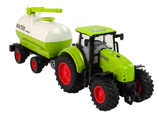 Traktor utánfutóval