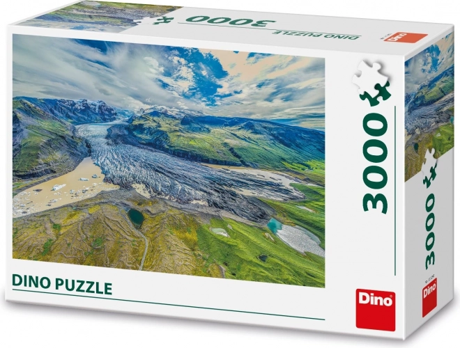 Dino izlandi gleccser puzzle 3000 darab