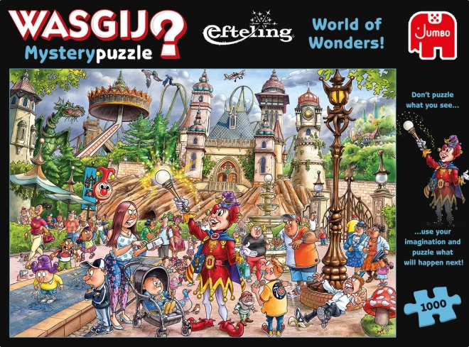 JUMBO Wasgij rejtélyes kirakó: Efteling Csodák világa! 1000 darabos