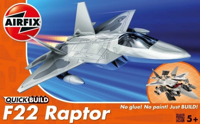 Gyorsépítő F-22 Raptor modell