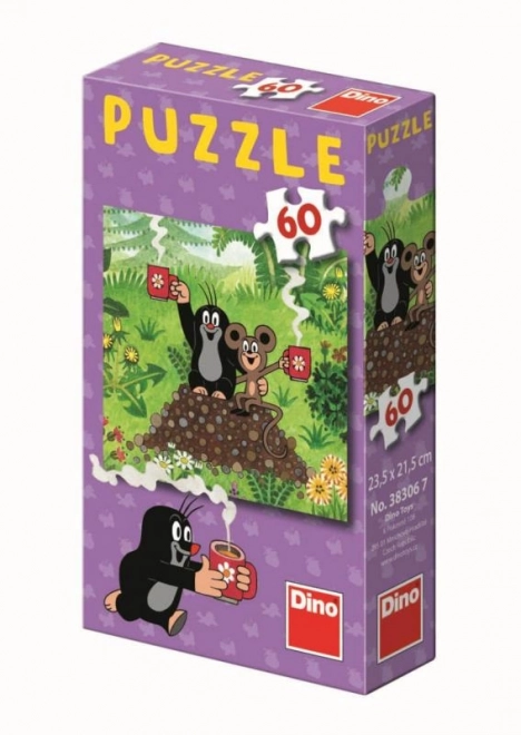 Krtek és kamilla 60 darabos puzzle - DINO