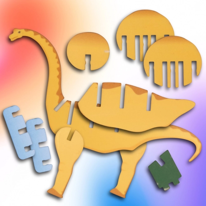 EscapeWelt 3D fa puzzle Brontosaurus