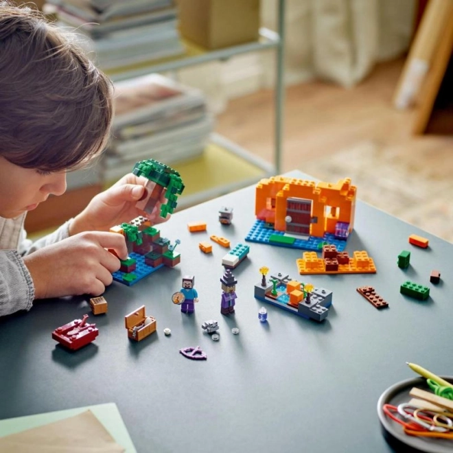 Lego Minecraft Dísztök Farm