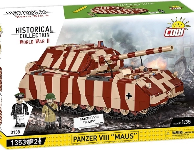 Panzer VIII Maus Építőszett