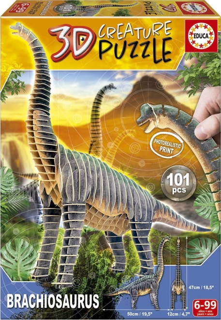 3D puzzle Brachiosaurus 101 darab