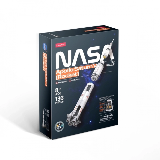 3D puzzle Apollo Saturn V rakéta