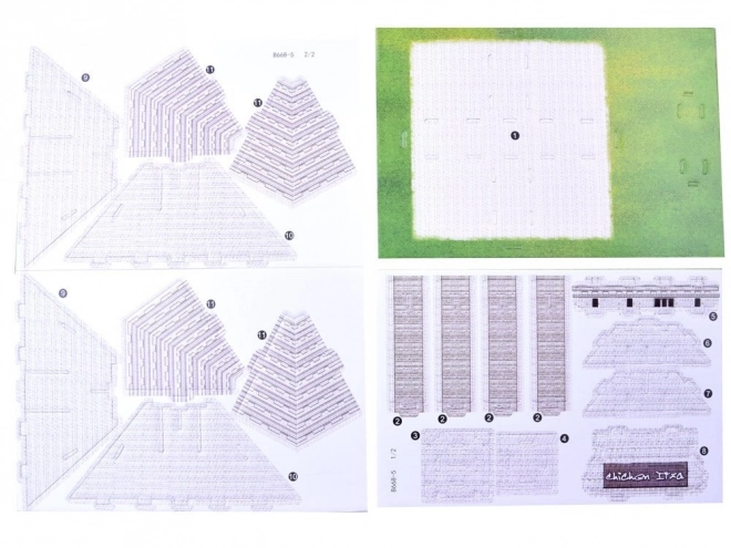 Maják piramis 3D puzzle 19 darabos