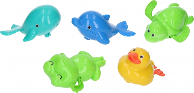 Felhúzható Állatka fürdőkádba, Playgo 10 cm
