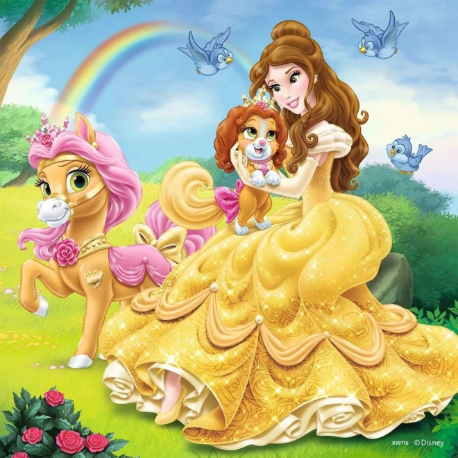 Ravensburger disney hercegnők és kedvenceik 3x49 darabos puzzle